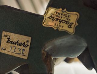 Arte Bachero figura antigua de artesania