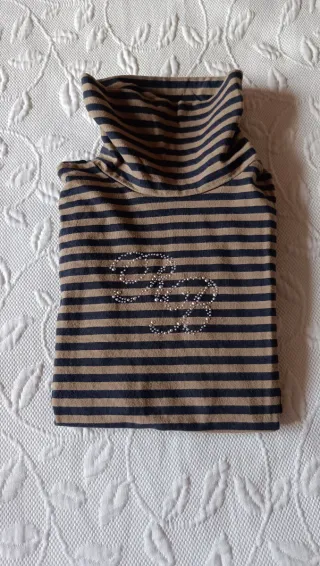 Jersey cuello alto rayas RB TALLA XS-S