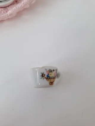 Set di stoviglie in miniatura per bambole