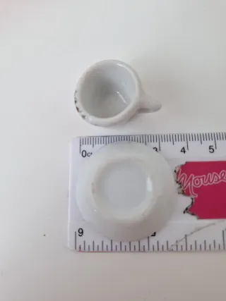 Set di stoviglie in miniatura per bambole