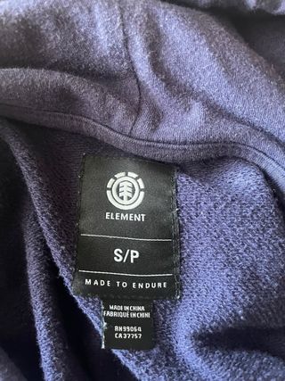 Sudadera Element Azul oscuro