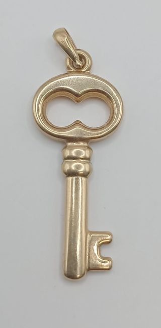 Colgante Llave Oro 18k 1.14gr Ref. O-341