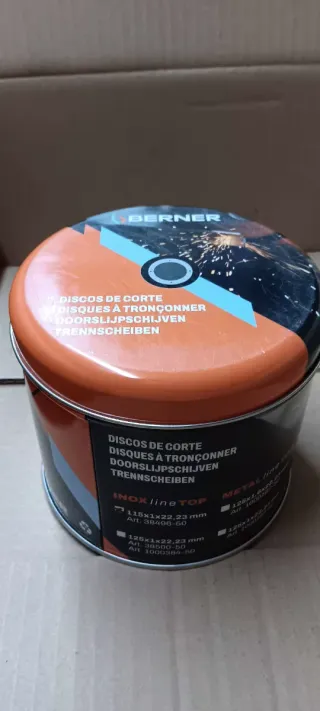 Discos de corte para amoladora 115 mm NUEVOS