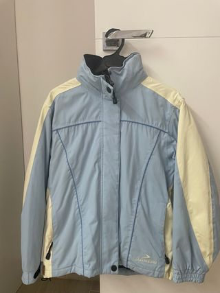 Conjunto Bumerang esquí azul y beige talla pequeño