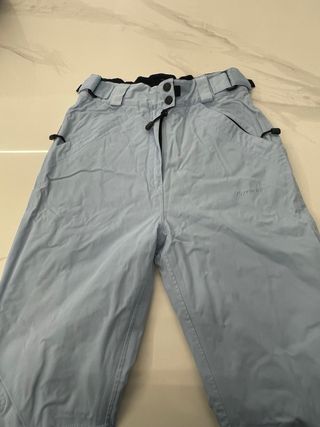 Conjunto Bumerang esquí azul y beige talla pequeño