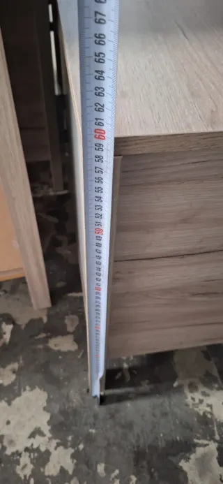 Mueble bajo TV, botellero y aparador