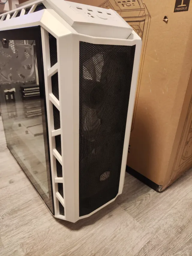 Caja Cooler Master H500P Mesh RGB Blanca