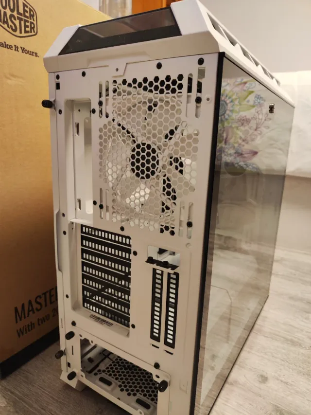 Caja Cooler Master H500P Mesh RGB Blanca