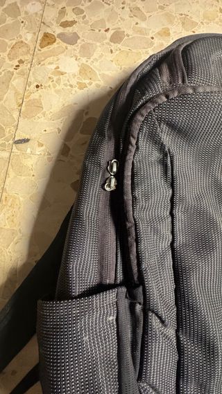 Mochila Thule Negra con detalles verdes