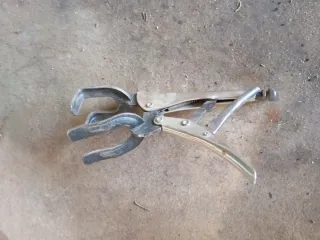 Mordaza horquilla soldador