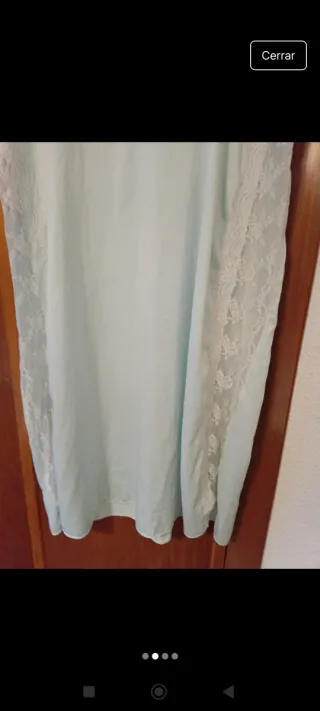 Camisón largo encaje