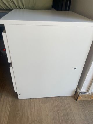 Mesita de noche KULLEN Ikea Blanca