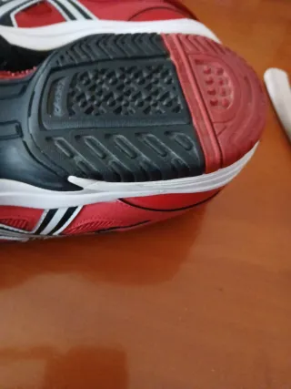 Zapatillas Asics Gel Rojas y Blancas