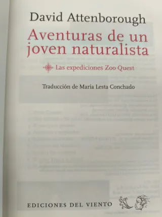 AVENTURAS DE UN JOVEN NATURALISTA D. ATTENBOROUGH