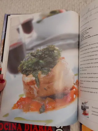 4 libros de Cocina diaria