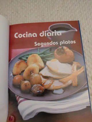 4 libros de Cocina diaria