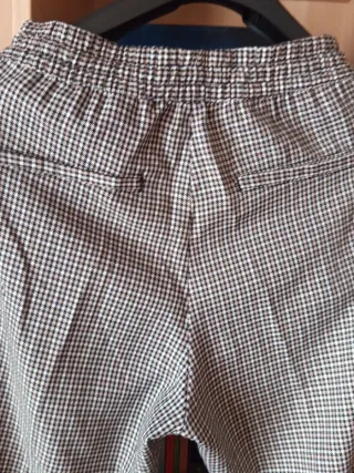 Pantalón cuadros H&M Talla 42
