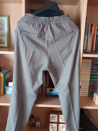 Pantalón cuadros H&M Talla 42