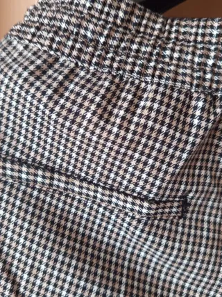 Pantalón cuadros H&M Talla 42