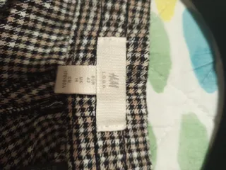 Pantalón cuadros H&M Talla 42