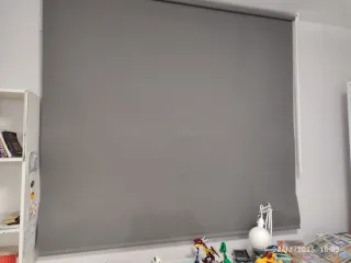 Estor opaco FRIDANS gris 180x195 cm