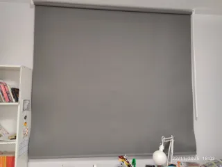 Estor opaco FRIDANS gris 180x195 cm