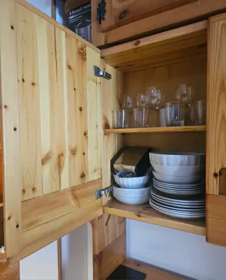 Credenza legno massiccio, in Valtournenche (AO)