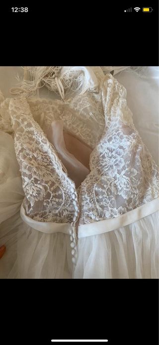 Vestido de Novia Aire Barcelona. talla 36