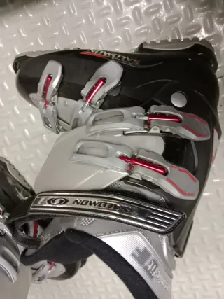 Skis y botas Salomón nuevos