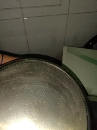 Pentola Calderoni Rossa e Argento Di dm24 h 11 cm