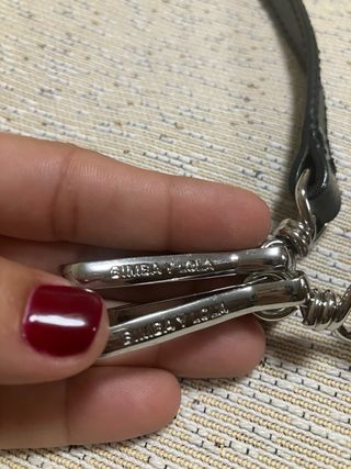 Asa de piel Bimba y Lola negra