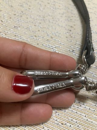 Asa de piel Bimba y Lola negra