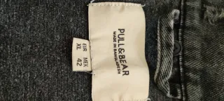 Chaleco vaquero Pull&Bear desgastado