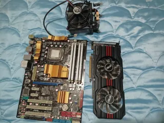 Pack Componentes PC: Tarjeta Gráfica Asus, Disipad