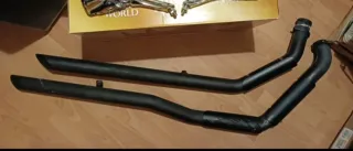 Escapes Drag Pipe Suzuki Custom Sin DBk