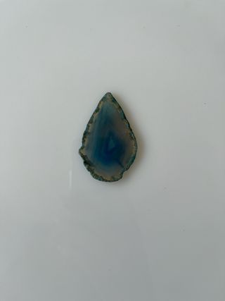 Chapa decorativa azul