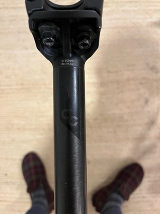 Tija sillín Orbea OC Negra Carbono