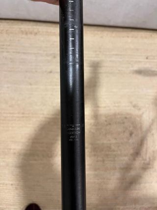 Tija sillín Orbea OC Negra Carbono