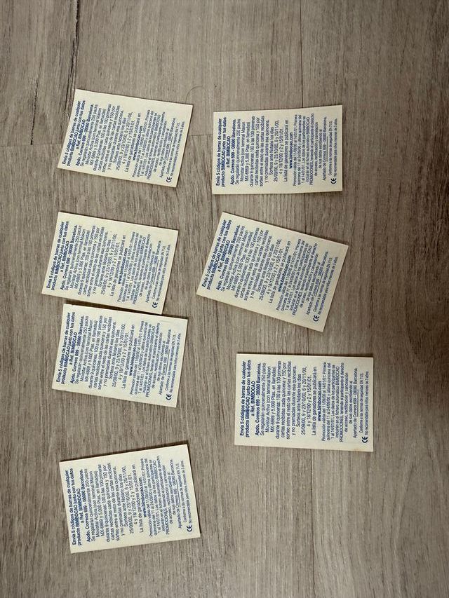 7 Cromos Bimbocao Decora tu Móvil