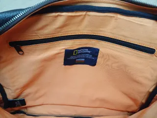 Bolsa piel National Geographic porta documentos