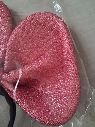 NUEVA. Diadema lazo rosa