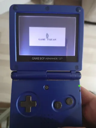 Nintendo Game Boy Advance SP Azul con cargador