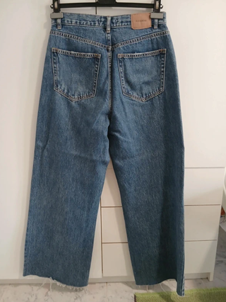 Pantalón vaquero ancho Pull&Bear Wide Leg