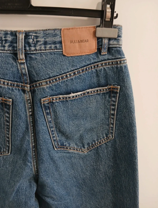 Pantalón vaquero ancho Pull&Bear Wide Leg