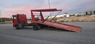 Grua portacoches iveco