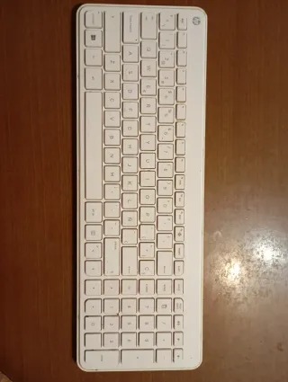 Teclado HP Inalámbrico Blanco