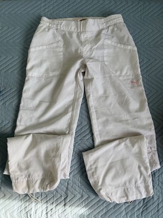 Pantalón chándal Puma Blanco Talla XS