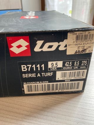 Lotto Serie A Turf B7111 – scarpe da calcetto 42.5