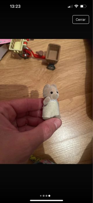 Sylvanian Families Bicicleta Mamá y Bebé