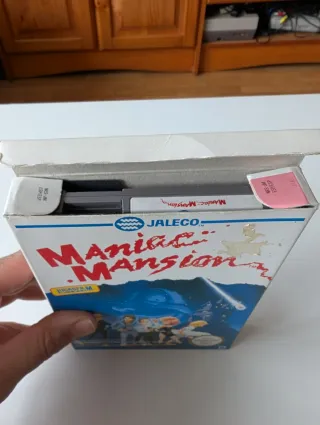 Juego Maniac Mansion NES Español Jaleco